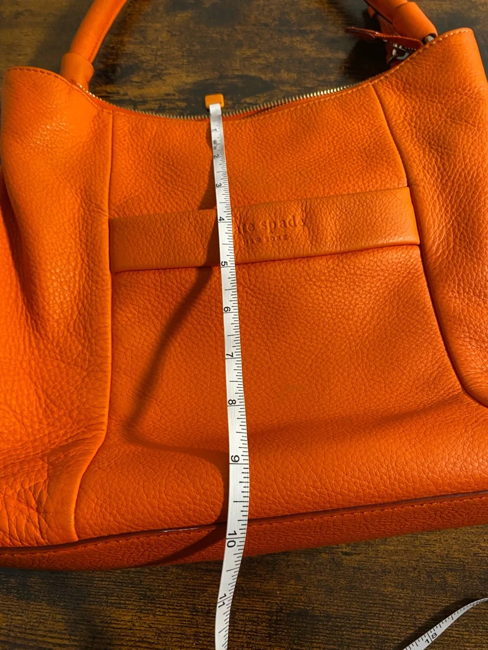 kate spade Orange Leather Shoulder Bag